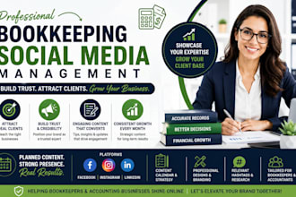 manage social media for bookkeepers bookkeeping firms and accounting businesses