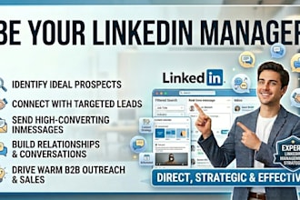 be your linkedin manager