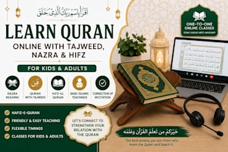 teach noorani qaida and quran reading for kids online