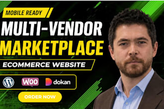 build multi vendor ecommerce marketplace website using dokan and woocommerce