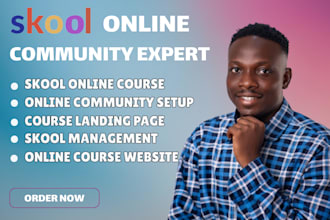 setup online community online course community setup skool online community