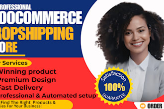 build a high converting shopify woocommerce dropshipping store
