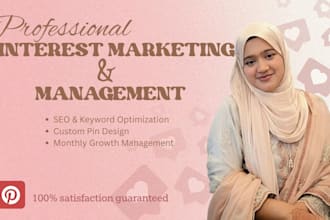 be your dedicated pinterest manager