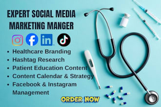manage social media for healthcare clinics medical practices doctors and heal