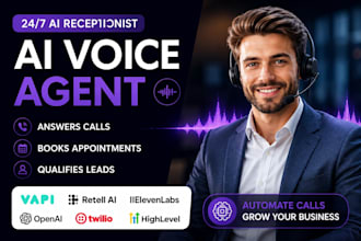 build vapi retell ai voice agent ai receptionist and phone automation