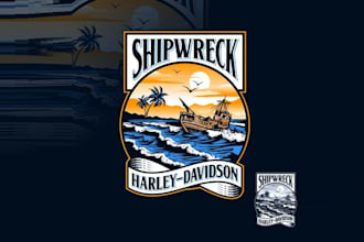 design brand harley davidson dealership logo