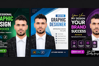 create professional graphic designs for your brand