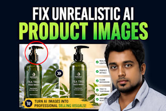 fix ai generated product photos for amazon product listing images