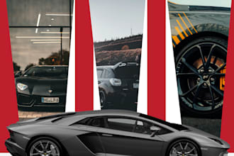 create custom high impact car posters for your brand