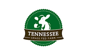 design high quality tennessee grass fed farm logo
