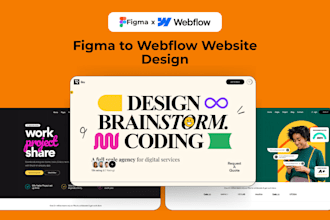 convert figma to webflow and build a responsive webflow website figma to webflow
