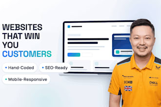 design a professional modern and mobile friendly business website with SEO