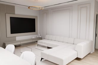 design modern minimalist interior and 3d floor plan for your home or apartment