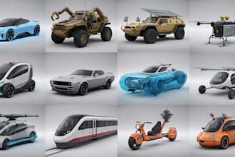 design and sketch the car or vehicle you want