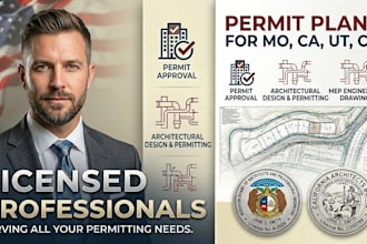 licensed architect, licensed engineer in missouri california utah colorado