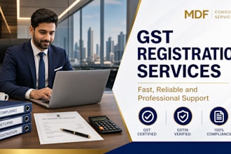 do gst registration and provide gst certificate fast