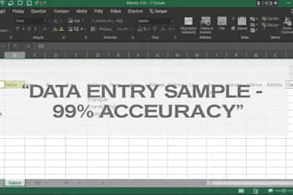 fast and accurate data entry
