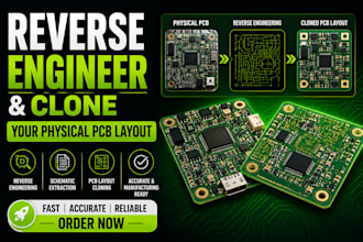 reverse engineer and clone your physical pcb layout