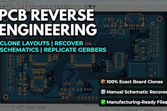 reverse engineer and clone your physical pcb layout