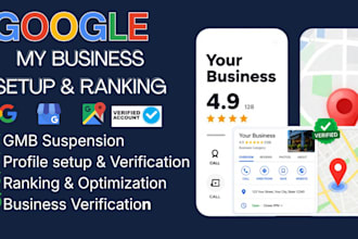 do go ogle my business SEO, rank your g oogle business profile