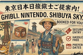 buy ghibli museum, nintendo museum and shibuya sky tickets