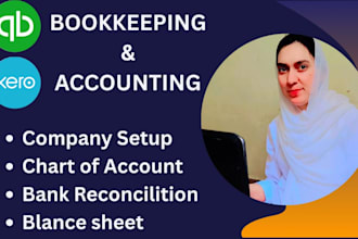 do bookkeeping in quickbooks and xero