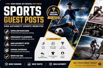 publish your guest post on high authority sports websites with dofollowks