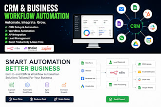 build CRM and business workflow automation systems