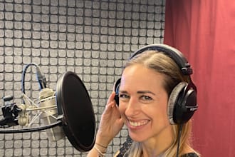 do a professional female german voice over with a clear and friendly voice
