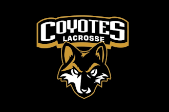 create memorable coyote logo for our lacrosse club