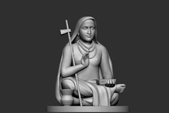 sculpt miniatures, figurines, creatures and characters for 3d printing