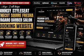 design booksy styleseat thecut squire fresha vagaro barber salon booking website