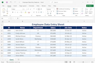 do accurate data entry and excel spreadsheet