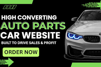 auto parts shopify store automotive website auto part store automobile website