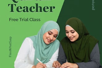 teach quran with tajweed online for kids and adults