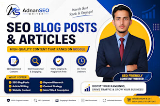 write SEO blog posts and articles for ai tools, wordpress, esim and tech