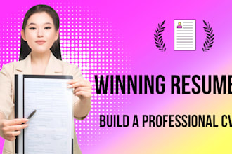 do design a professional  resume