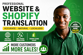 translate and localize your website, shopify store, or ecommerce site