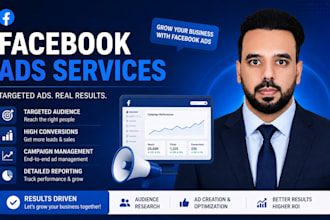be your facebook ads manager and meta ads expert