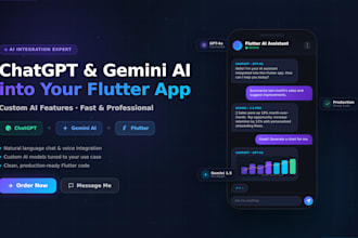integrate chatgpt and gemini ai into your flutter app
