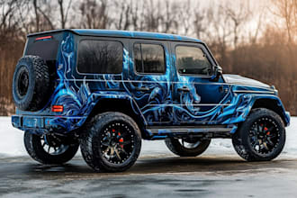 design a custom car, van, truck