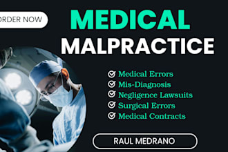 be your personal injury lawyer for medical malpractice, lawsuits, legal motions