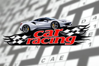 design a custom crossroad racing car logo for your brand