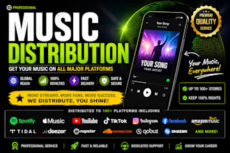 music distribution fix music distribution profile issues