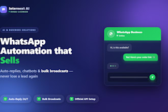 automate your whatsapp business with chatbots auto reply and broadcasts
