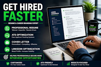 write a professional resume, CV, cover letter, and linkedin profile