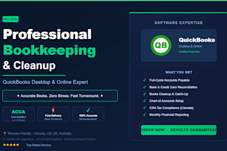 do quickbooks bookkeeping and bank reconciliation