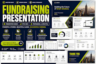 do fundraising powerpoint presentation design seed or series a  canva pitch deck