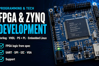 do fpga programming in verilog vhdl and zynq ps pl projects