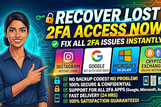 fix or restore 2fa authentication app login issues